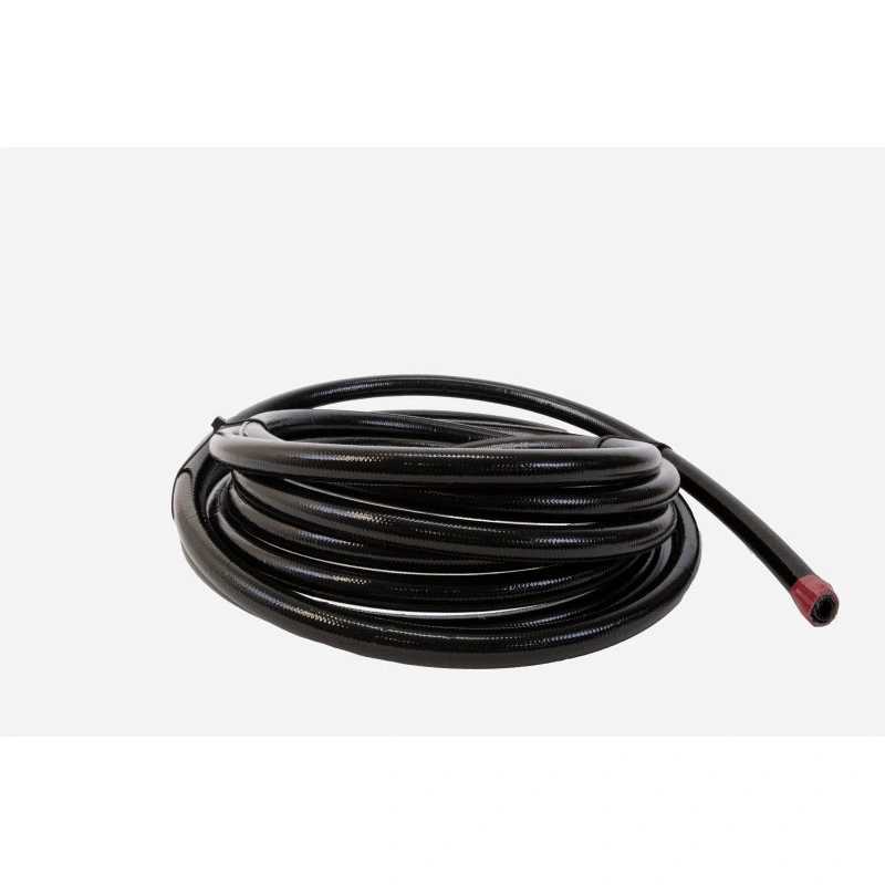 Aeromotive PTFE SS Braided Fuel Hose – Black Jacketed – AN-10 x 20ft