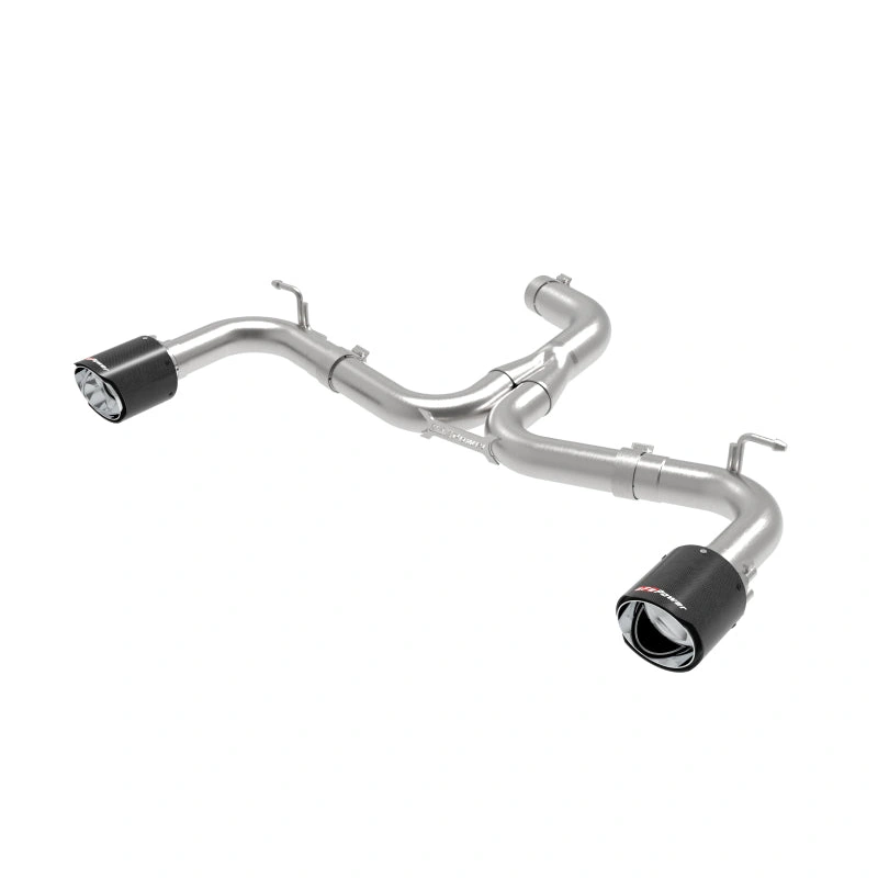 aFe 18-20 VW GTI (MK7.5) 2.0L MACH Force-Xp 3in to 2.5in 304 SS Axle-Back Exhaust System- Carb. Tips