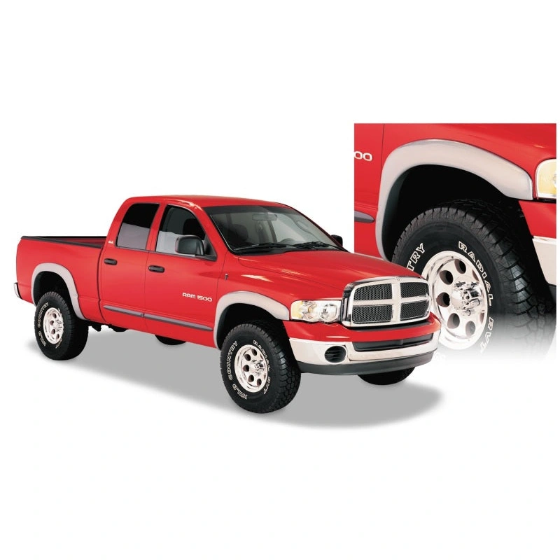 Bushwacker 02-05 Dodge Ram 1500 Fleetside OE Style Flares 4pc 75.9/76.3/97.9in Bed – Black