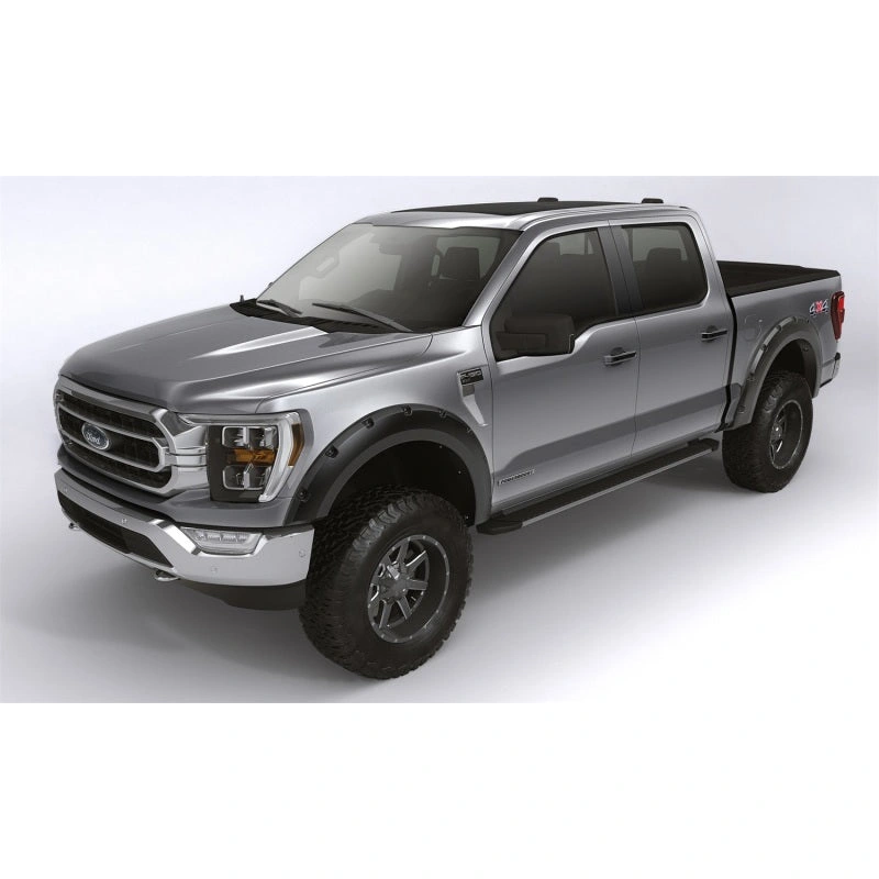 Bushwacker 04-08 Ford F-150 (Excl. Stepside) Forge Style Flares 4pc – Black