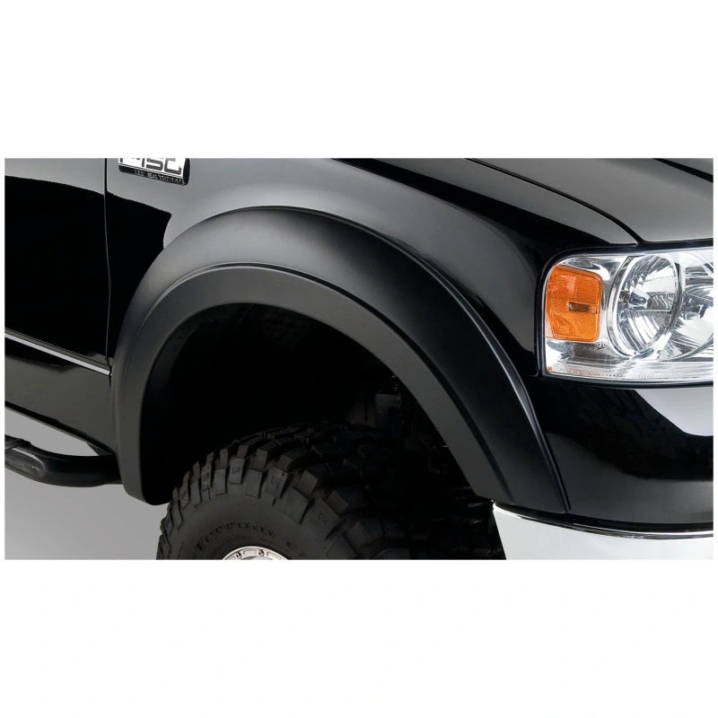 Bushwacker 04-08 Ford F-150 Extend-A-Fender Style Flares 2pc – Black