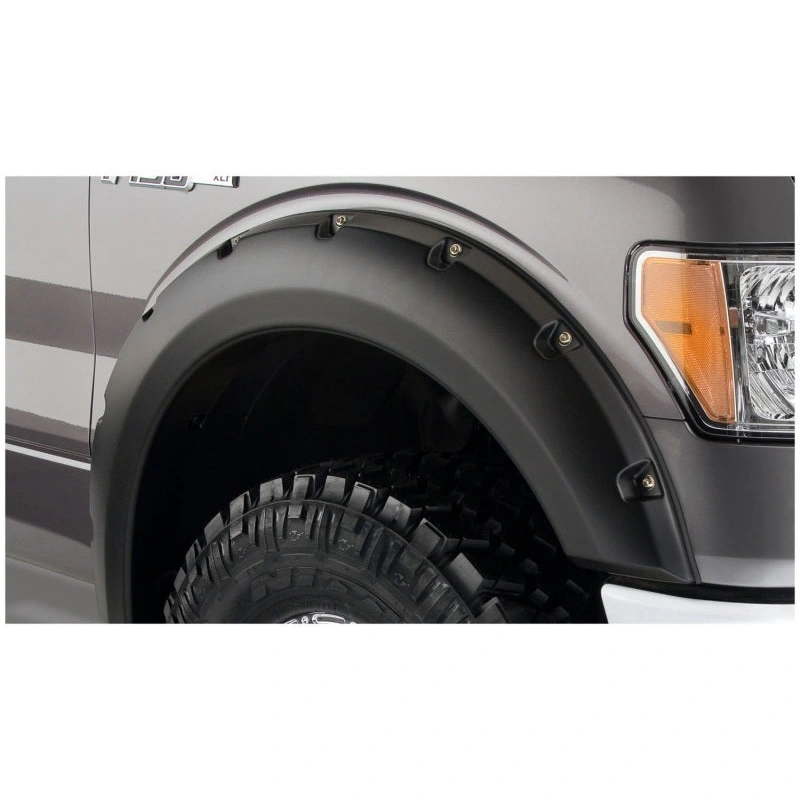 Bushwacker 04-08 Ford F-150 Pocket Style Flares 2pc – Black