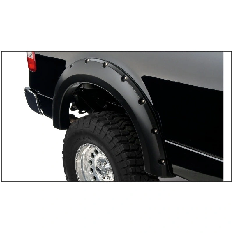 Bushwacker 04-08 Ford F-150 Styleside Pocket Style Flares 2pc 66.0/78.0/96.0in Bed – Black