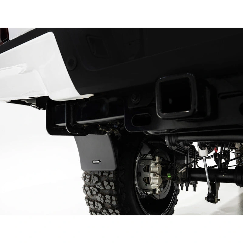 Bushwacker 17-20 Ford F-250/F-350 Trail Armor Rear Mud Flaps (Fits Pocket Style Flares)